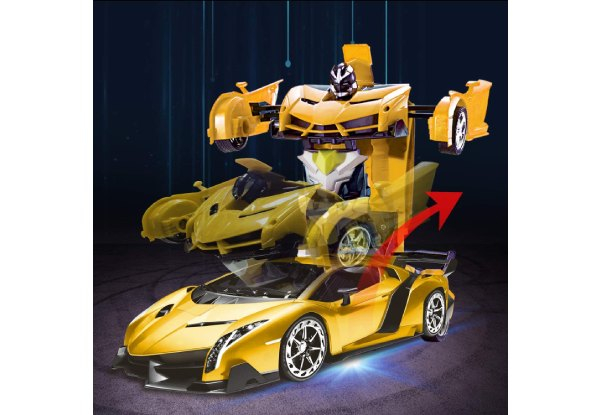 Two-in-One Remote Control Transformer Car - Four Colours Available