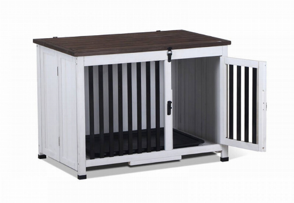 Portable Wooden Pet Dog Kennel