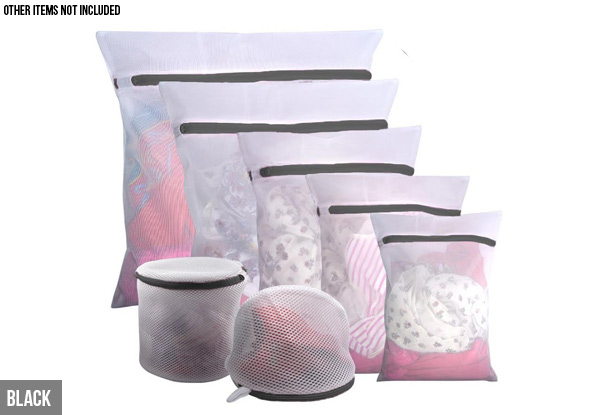 Seven-Piece Laundry Bag Set - Two Colours & Two Sets Available