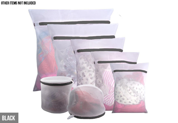 Seven-Piece Laundry Bag Set - Two Colours Available