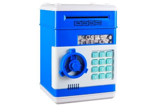 Electronic Mini Piggy Bank Safe - Three Colours Available