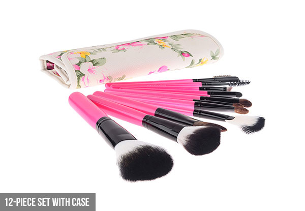 Make-Up Brush Sets - Options for 12-, 20- or 24-Piece Sets