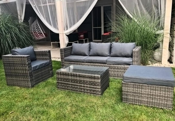 Pre-Order Four-Piece Outdoor Sofa Set