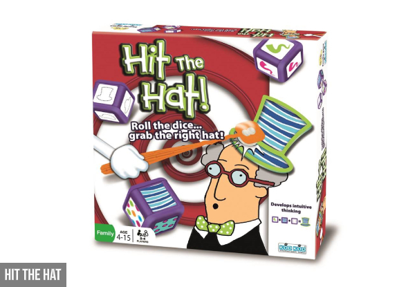 Hit the Hat or Blanko Word Board Game with Free Delivery