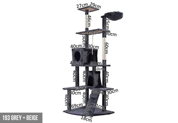 Cat Scratching Tree - Five Styles & Three Colours Available