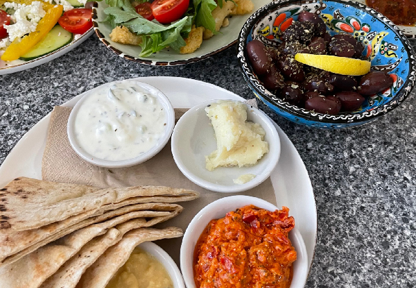Decadent Nine-Course Greek Gastronomic Journey for Two People - Option for Four People