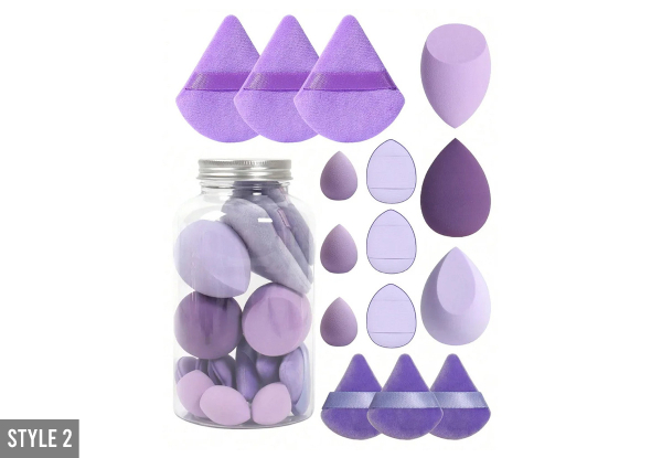 Make-Up Sponge Set - Available in Three Styles