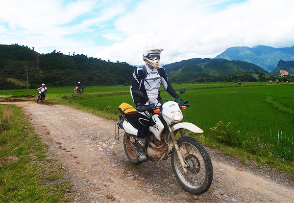 Per-Person Twin-Share for a Five-Day Northwest Vietnam Motorbike Tour incl. English Speaking Guide, Safety Gear, Gas & Sightseeing