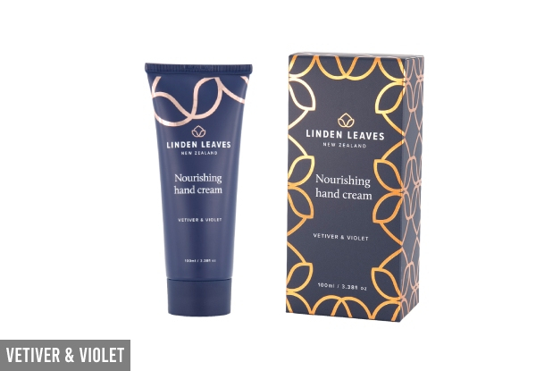 Linden Leaves Nourishing Hand Cream - Two Scents Available