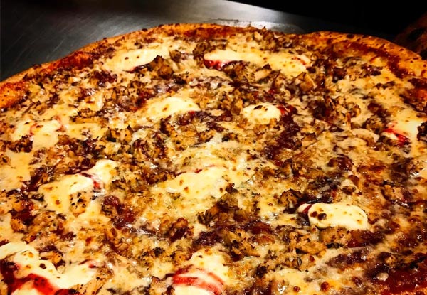 Two 12" Pizzas at Bethlehem Pizza Library -
 Valid 4.30 - 8.30pm at the Bethlehem Location Only