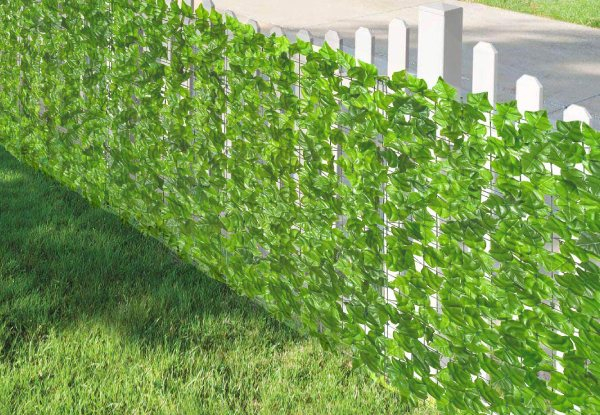 Artificial Ivy Privacy Fence Screen 1x3m