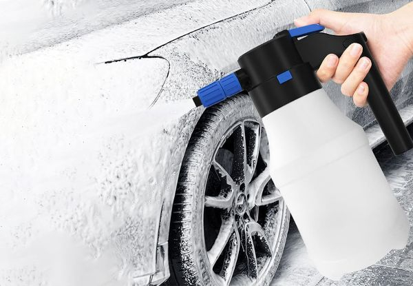 1.5L Rechargeable USB Car Wash Foam Sprayer