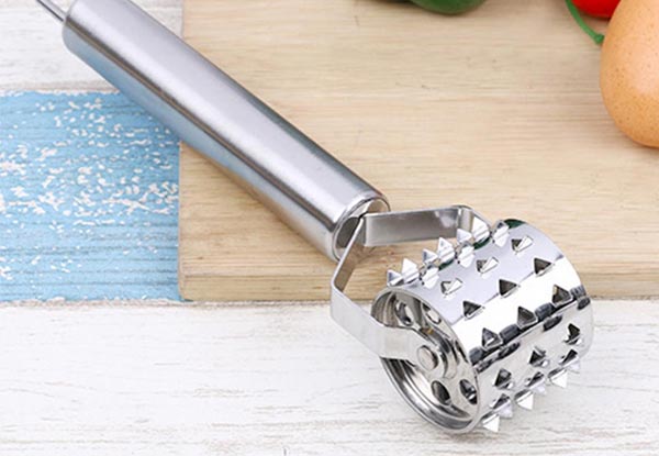 Stainless Steel Rolling Meat Tenderiser with Free Delivery