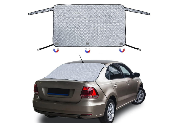 Magnetic Car Rear Windshield Snow Cover