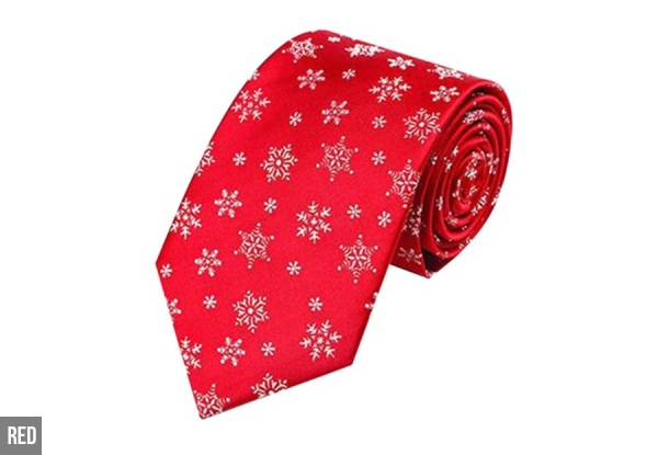 Christmas Tie - Four Colours Available & Option for Two