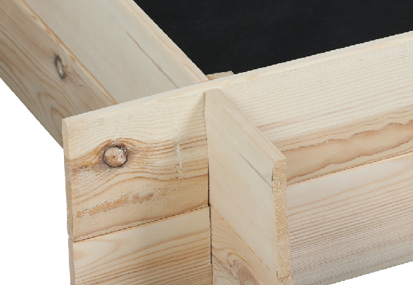 Greenzone Notched Wooden Garden Bed Kit