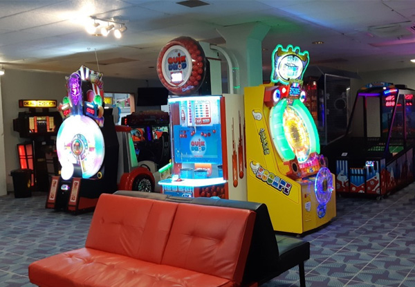 $20 Credit for the Tenpin Tauranga Arcade - Options for $30 Credit & Arcade/Bowling Combo - Valid Seven Days a Week