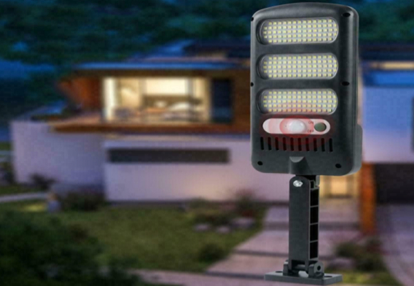 LED Solar Street Wall Light with Motion Sensor