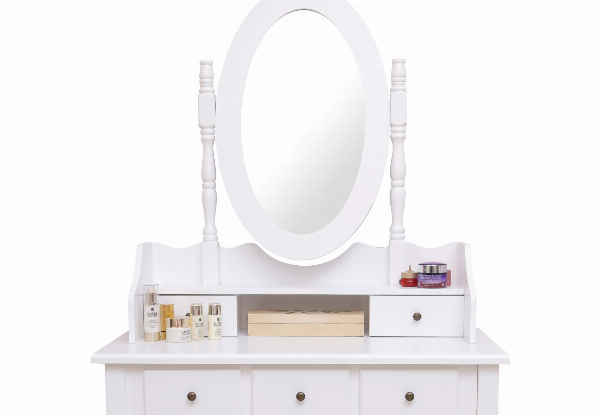Vintage Style Dressing Table - Two Colours Available