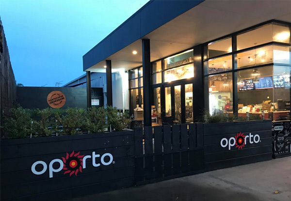 Oporto Burger & Snack Fries - Six Locations Available