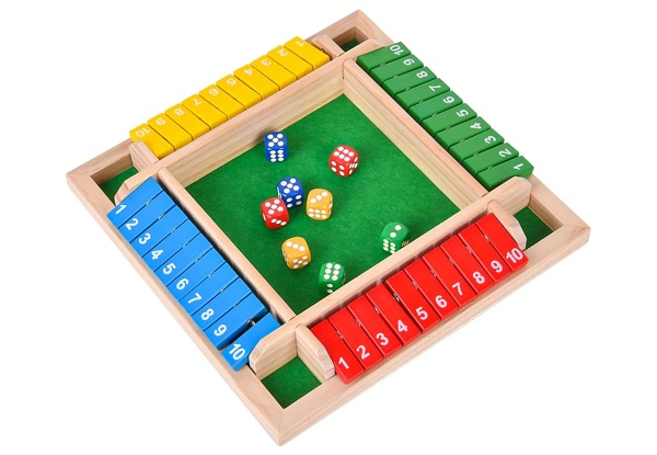 Puzzle Board Dice Game - Option for Two-Set