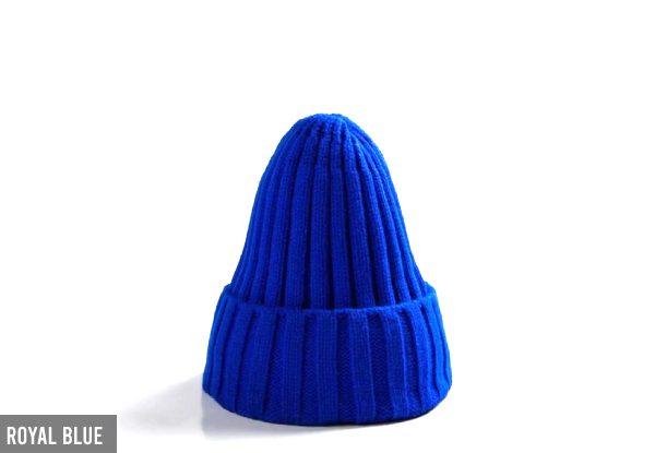 Cotton Knit Beanie - 10 Colours Available & Option for Two-Pack