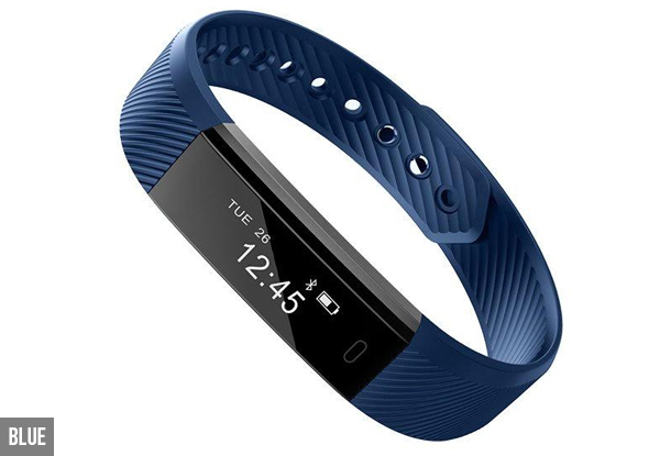 Slim Fitness Tracker - Four Colours Available