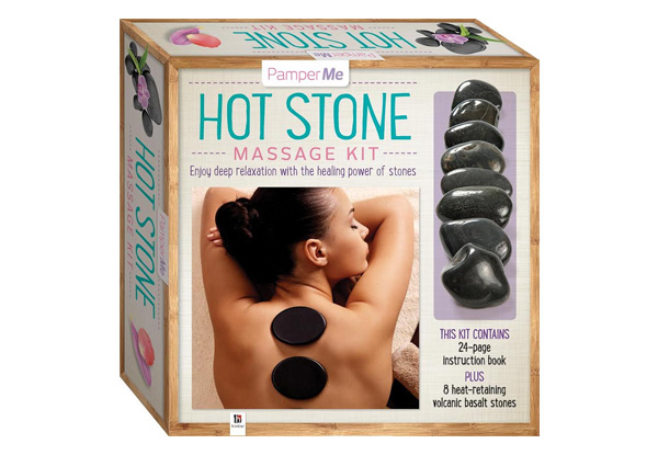 Pamper Me Tuck Box Kit Hot Stones with Free Nationwide Delivery