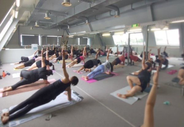 Four-Week Unlimited Off-Peak Hot Yoga & Hot HITT Pilates for One Person