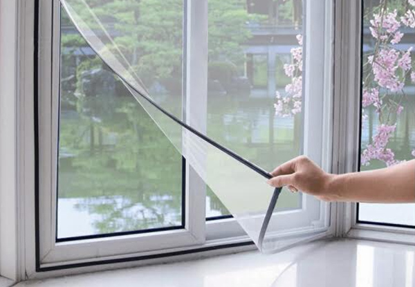 High-Quality DIY Magnetic Window Screen - Option for Two & Three Available