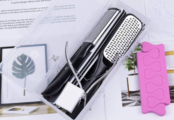 19-in-One Pedicure Tool Set