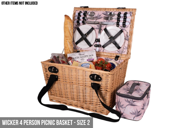 Avanti Picnic Baskets for Two - Options for Four Person Available