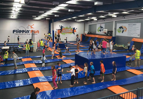 $17 for a One-Hour FLIPPIN' FUN Entry for Two People