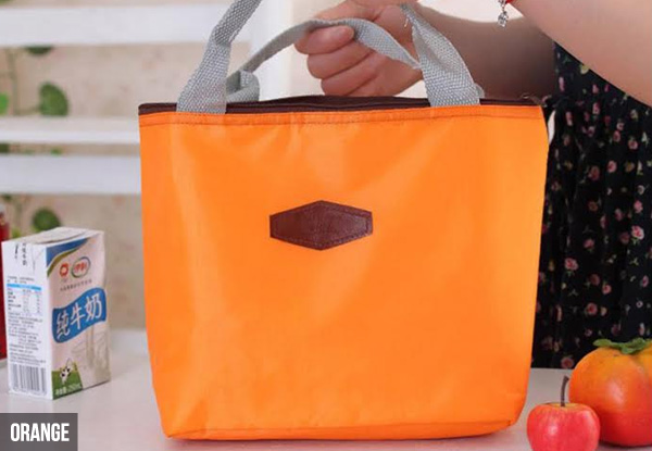 $9 for an Insulated Lunch Bag Available in Six Colours, or $15 for Two