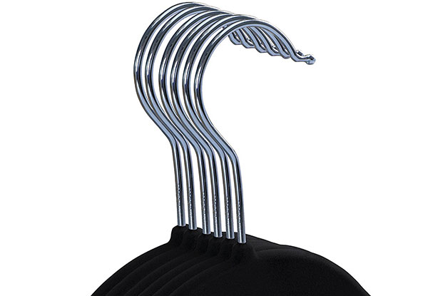 40 Anti-Slip Velvet Hangers