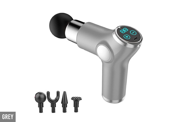 Handheld 32 Speed Muscle Massage Gun - Four Colours Available