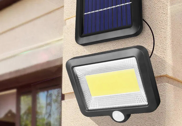 Outdoor Solar Motion Sensor Wall Light - Option for Two-Pack