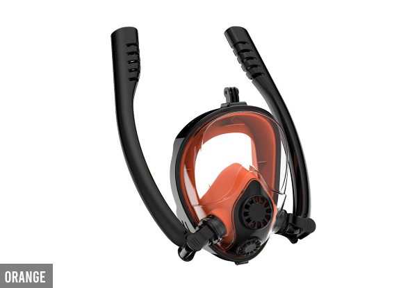 Adults Full Face Snorkelling Mask - Four Colours & Two Sizes Available