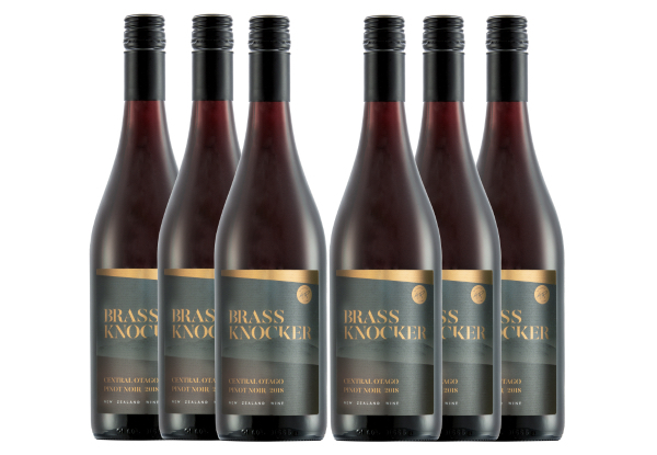 6 Bottles of Central Otago Pinot Noir, McArthur Ridge Brassknocker - Option for 12 Bottles
