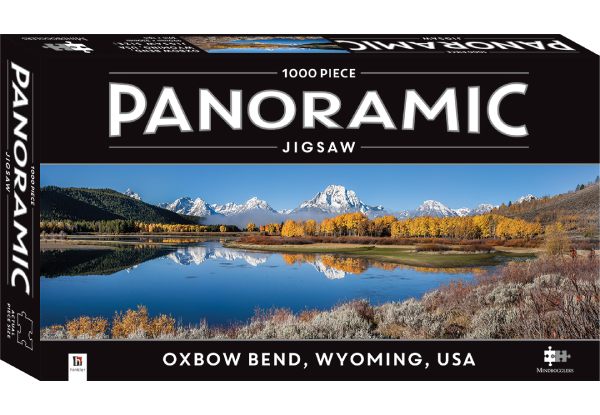 Two-Pack of Panoramic 1000 Piece Jigsaws with Free Delivery