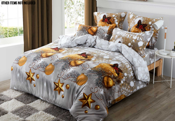 Christmas Gift Duvet Cover Set - Three Sizes Available