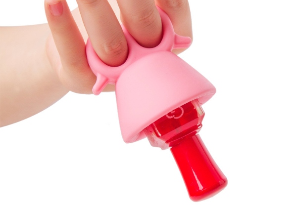 Four-Pack Nail Polish Holder - Four Colours Available