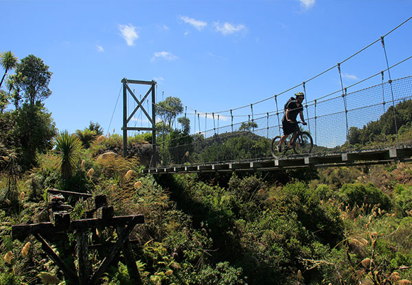 $65 for a Bike Shuttle Service for Two to the Timber Trail