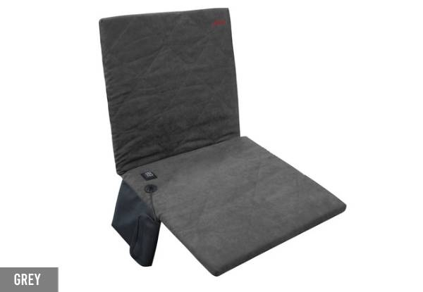 USB Heated Foldable Camping Chair Pad - Three Colours Available