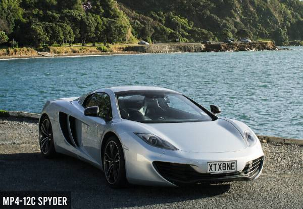10-Minute Supercar Passenger Experience in a McLaren MP4-12C Spyder or McLaren 570S Spyder - Option for 20-Minutes