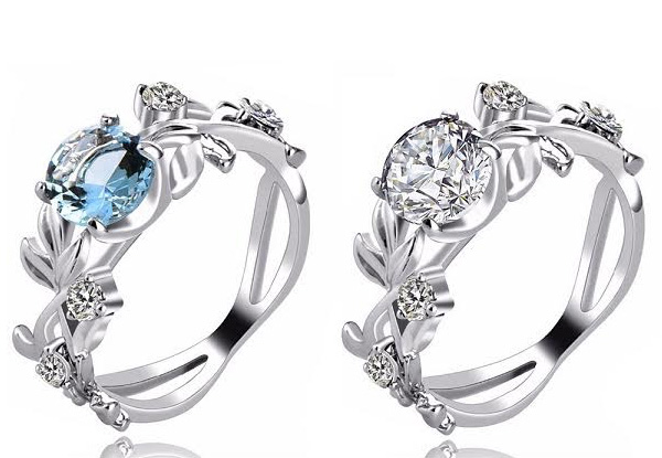 Princess Sapling Ring - Two Colours & Four Sizes Available with Free Delivery