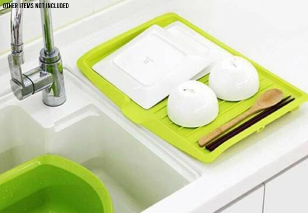 Plastic Dish Drain Tray - Four Colours Available