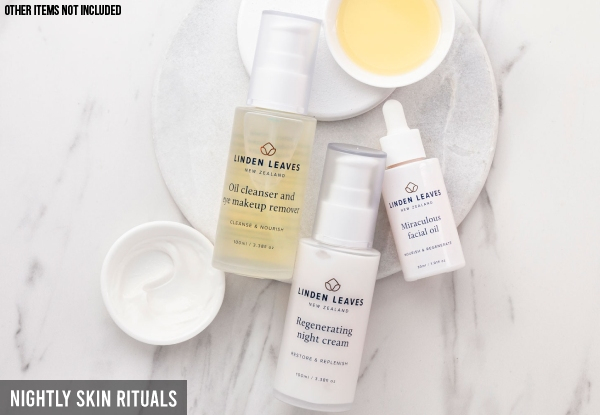 Linden Leaves Skincare Set - Three Options Available