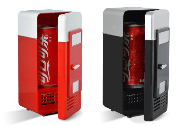 Single Can Mini Refrigerator - Two Colours Available