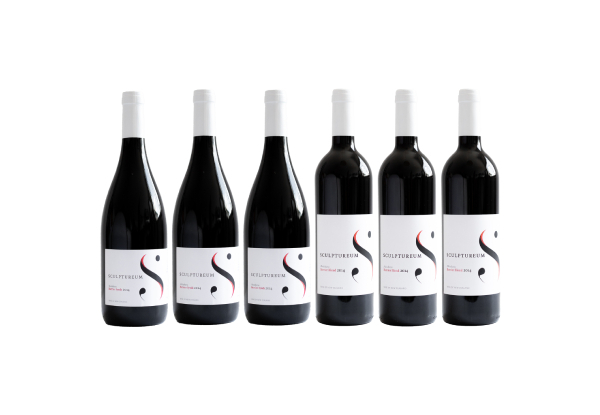 6 Bottles of Wine & Sculptureum Family Pass